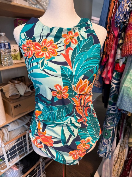 Jantzen Other - Jantzen Tropical Tummy Control One-Piece Swimsuit | NWT | Size 12 and 14